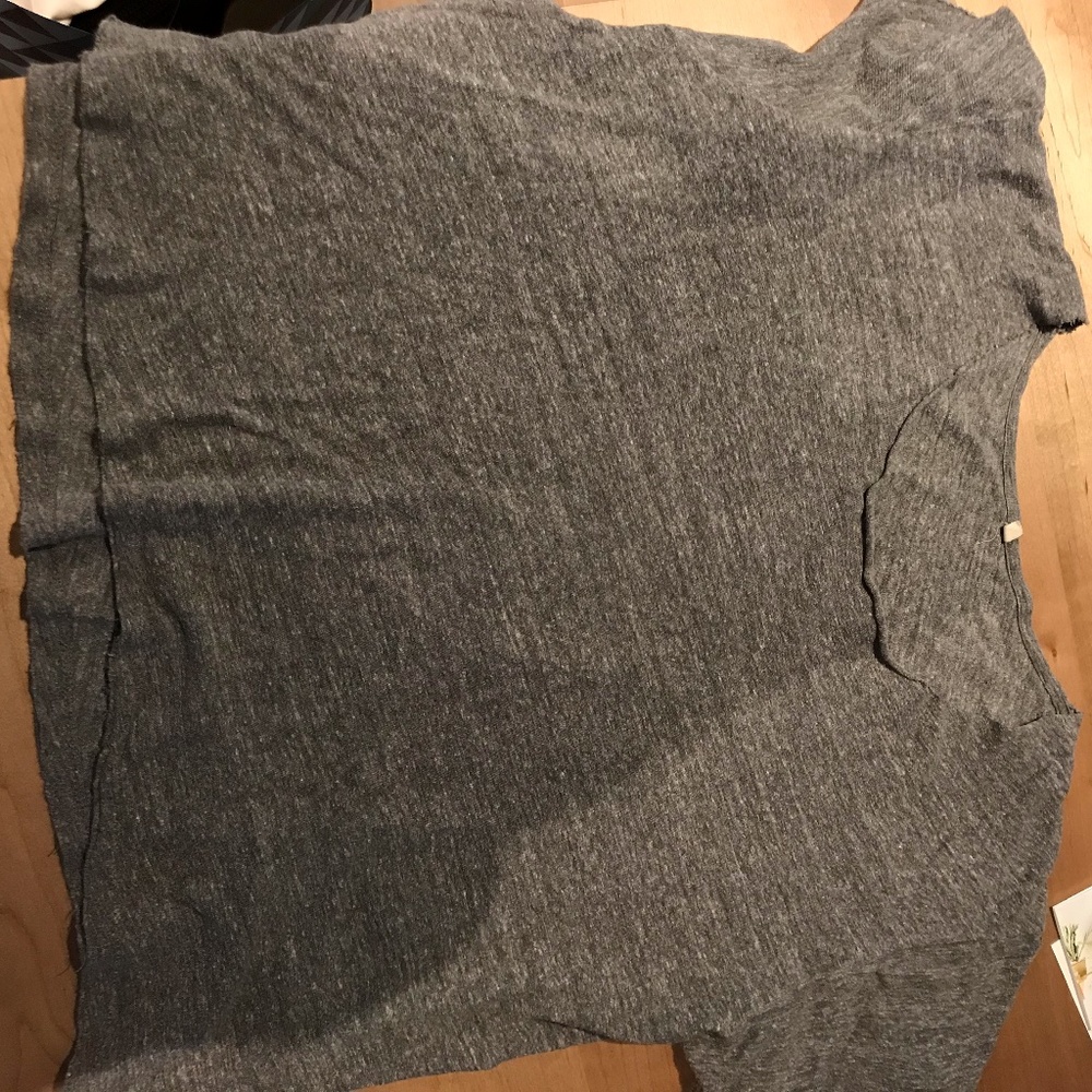 R13 Gray Short Sleeve Tee
